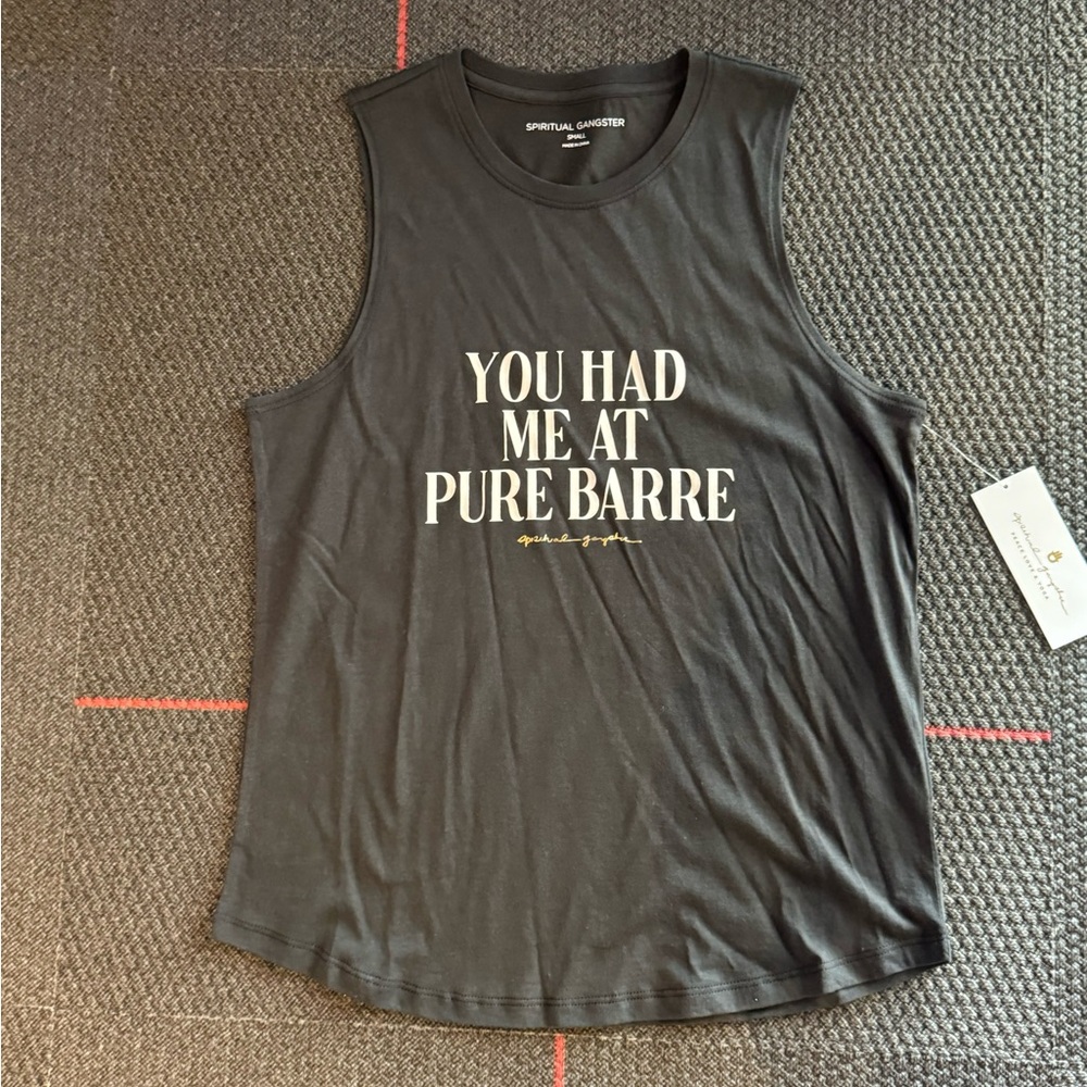Spiritual Gangster Pure Barre Muscle Tank